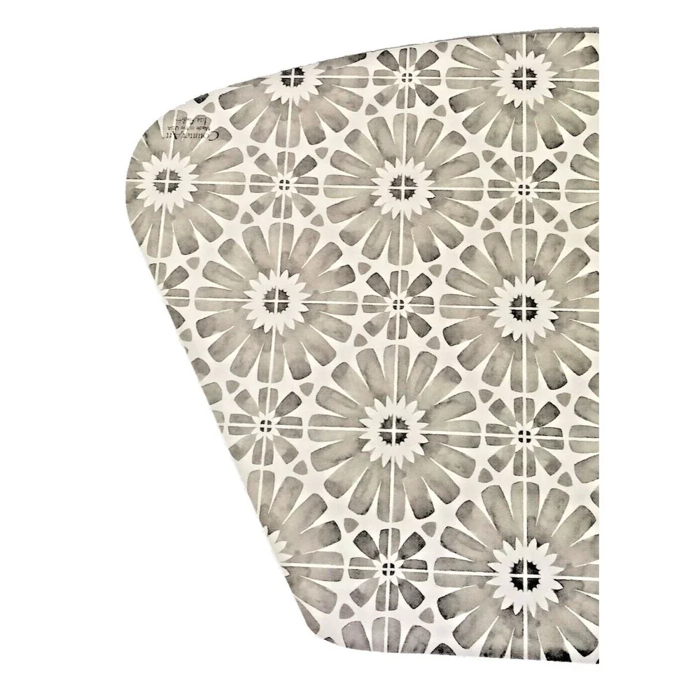 CounterArt Wedge Placemats Medallion for Round Table Set of 4 Beach Summer